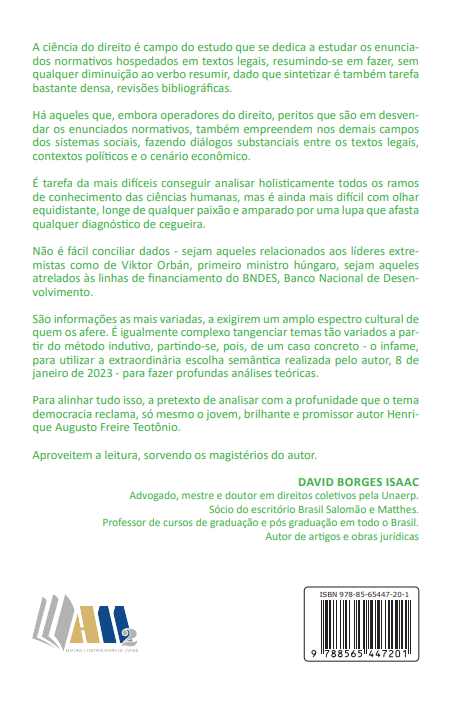 Atentado à Democracia e suas Repercussões Sociais e Legais