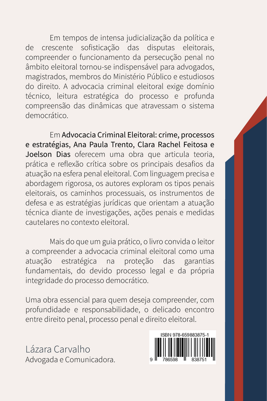 Advocacia Criminal Eleitoral - Crimes, Processo e Estratégias