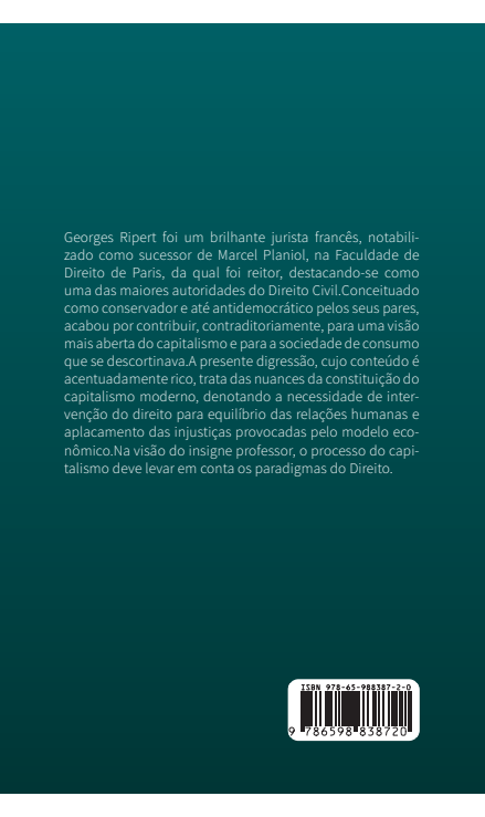 Aspectos Jurídicos do Capitalismo Moderno
