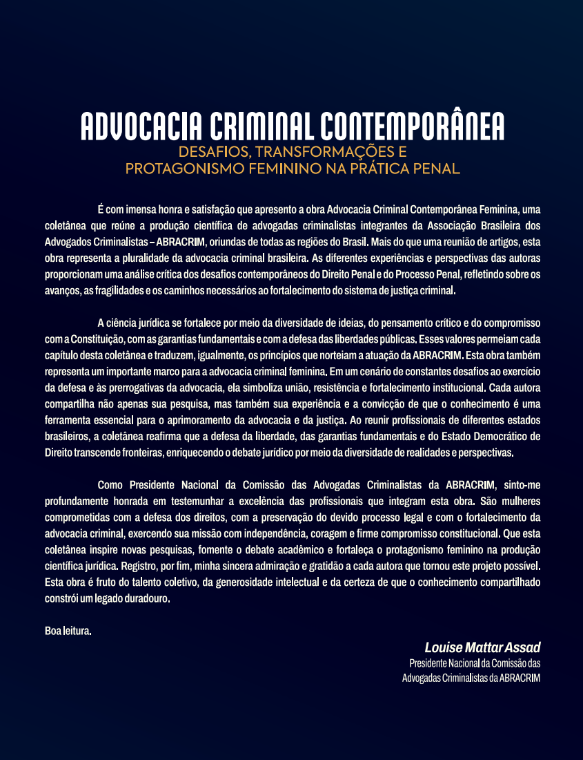Advocacia Criminal Contemporânea - Desafios, Transformações e Protagonismo na Prática Penal