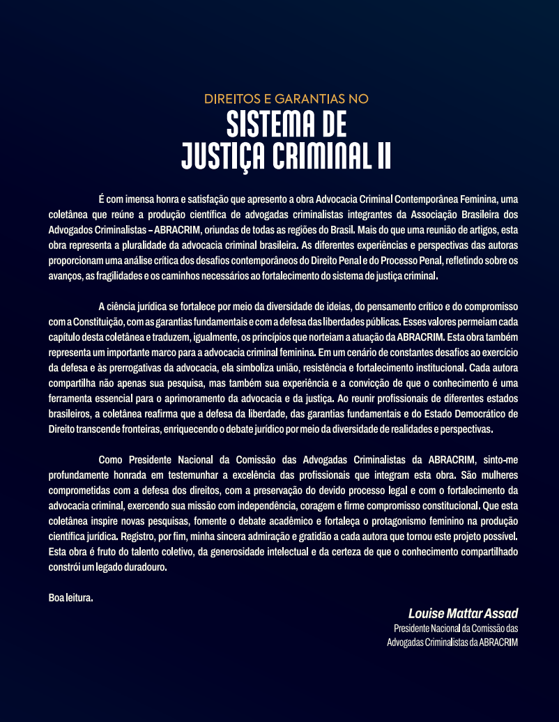 Direitos e Garantias no Sistema de Justiça Criminal 2