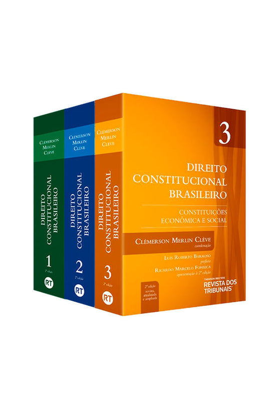 Direito Constitucional Brasileiro - 3 Volumes - 2° Edição Clèmerson Merlin Clève
