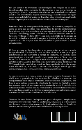 A Modificação da Competência Material da Justiça do Trabalho -  Decisões Recentes do Supremo Tribunal Federal e Seus Impactos Coletivos