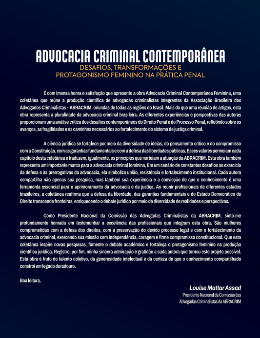 Advocacia Criminal Contemporânea - Desafios, Transformações e Protagonismo na Prática Penal