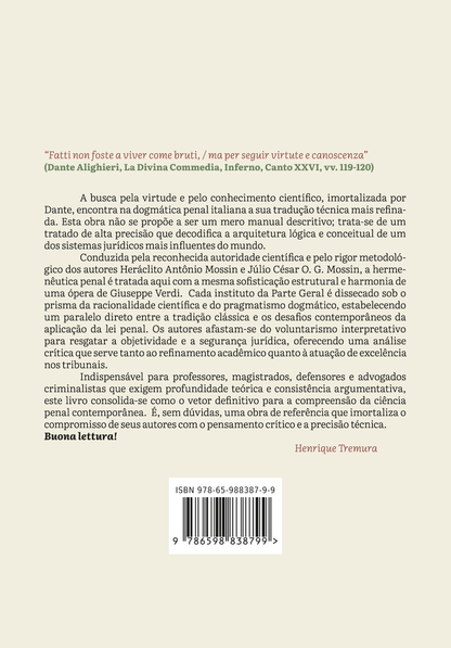 Direito Penal Italiano - Parte Geral - Interpretação