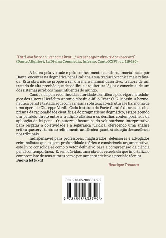 Direito Penal Italiano - Parte Geral - Interpretação